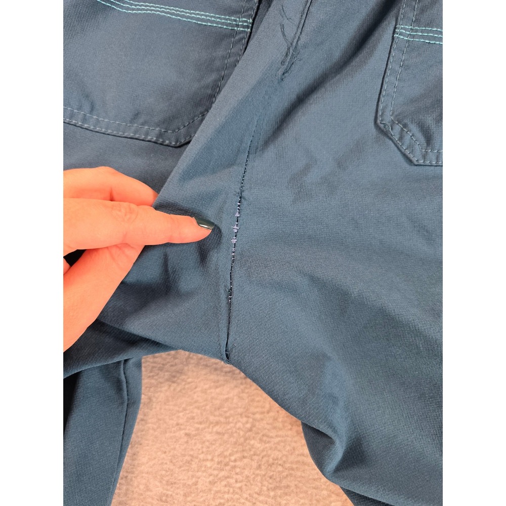 Carhartt Force Scrub Set Women XL Petite Blue Modern Fit V-Neck Cargo C52110P - Picture 16 of 16